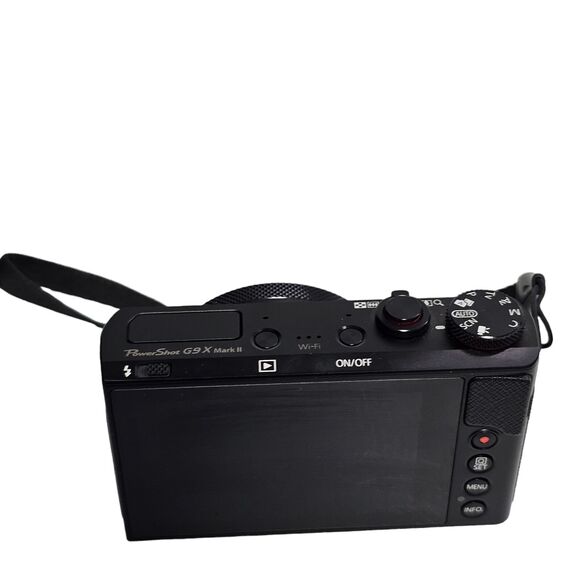 Canon PowerShot G9 X Mark II 20.1MP Digital Camera Black Case Card Charger - Picture 10 of 13